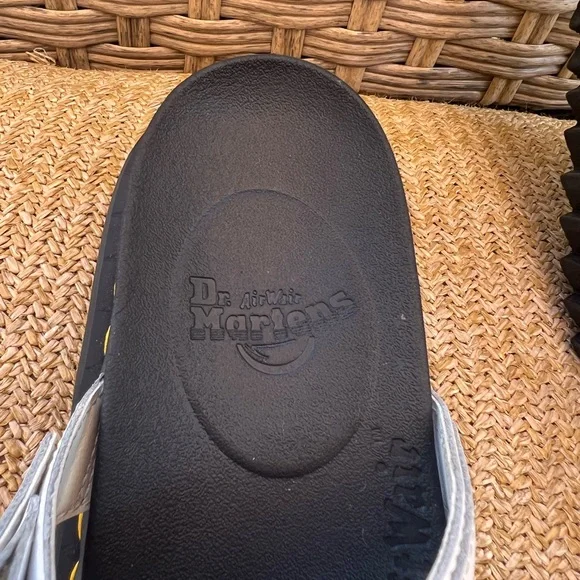 Dr. Martens White and Black Sandals - Picture 7 of 9